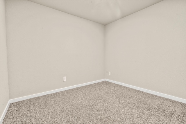 spare room with carpet flooring