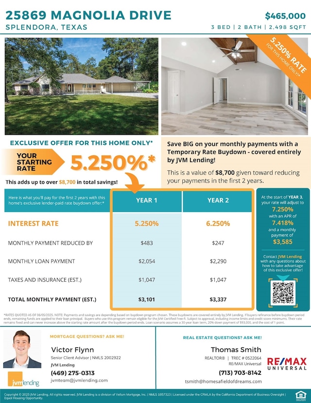 25869 Magnolia Dr, Splendora, TX 77372 - view of a document with a collage of images