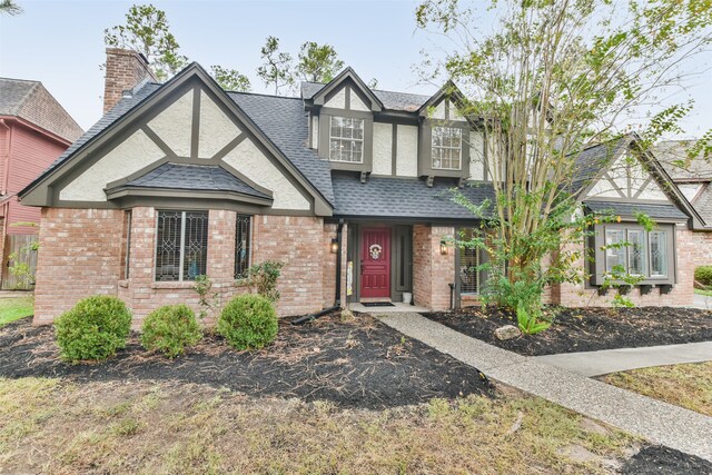 view of english style home