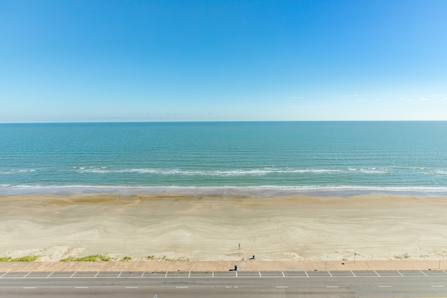 water view with a beach view