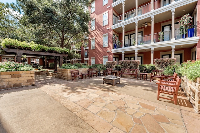 exterior space featuring a patio area