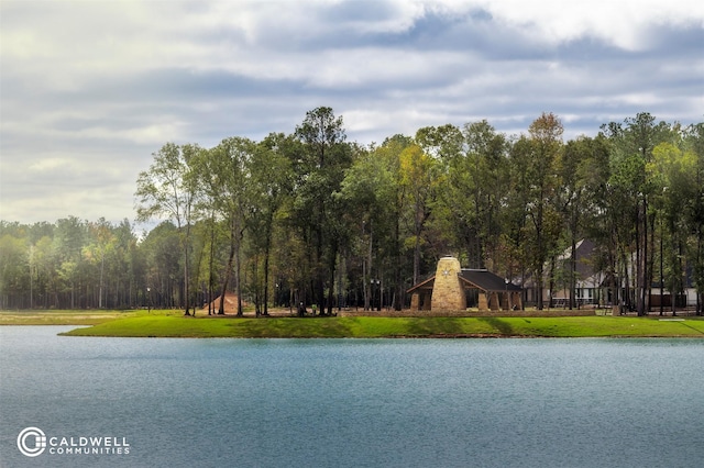 22067 Breakwater Ln, Porter, TX 77365 - water view featuring a heavily wooded area