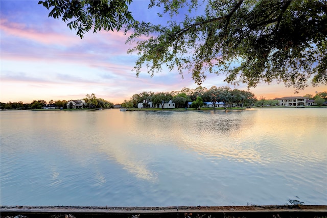 property view of water