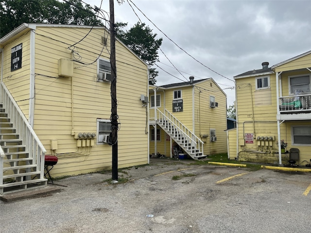 view of back of property