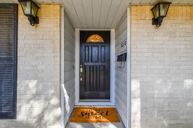 8218 Hazen St, Houston, TX 77036 - property entrance featuring brick siding