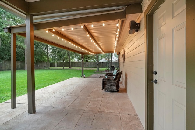 view of patio / terrace