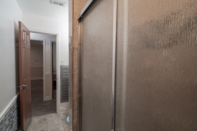 bathroom featuring hardwood / wood-style floors