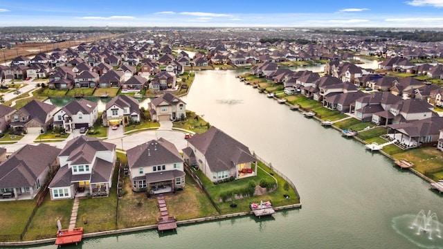 3522 Lake Lugano Cir, Katy, TX 77493 - aerial view of property and surrounding area featuring nearby suburban area and a large body of water