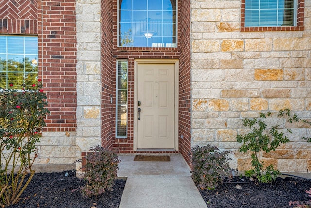 view of property entrance