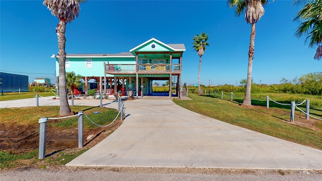 view of building exterior with a carport