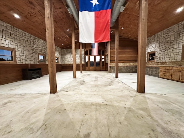 623 Barkaloo Rd, Baytown, TX 77521 - view of unfinished basement