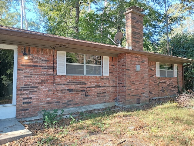 view of home's exterior