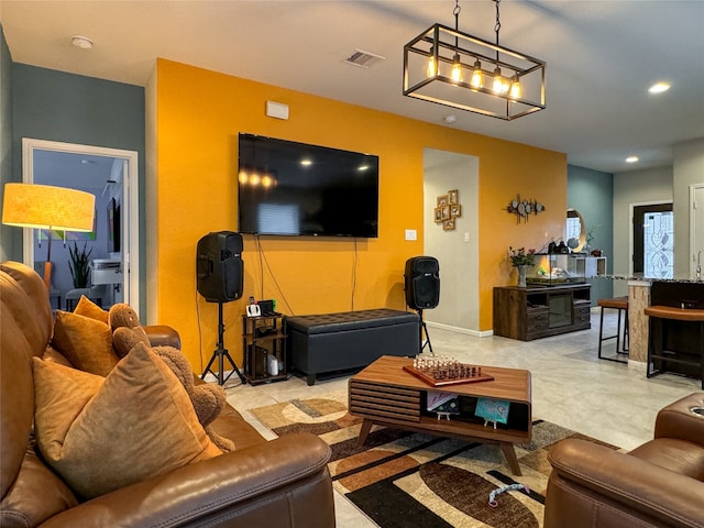 view of living room