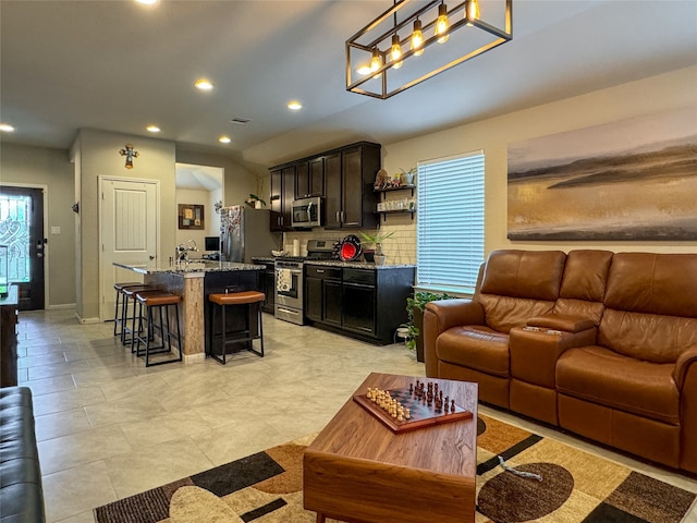 view of living room