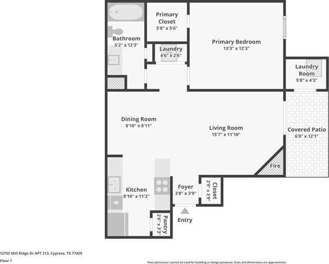 12755 Mill Ridge Dr Unit 213, Cypress, TX 77429 - photo 4