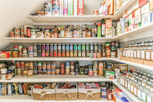 view of pantry