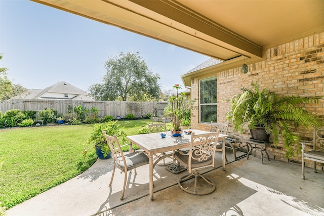 view of patio