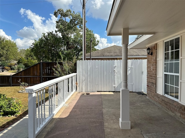 view of patio / terrace