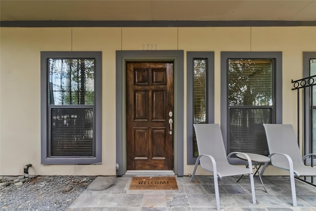 view of property entrance