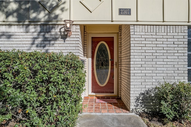 view of property entrance