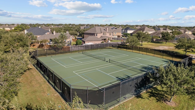 view of sport court