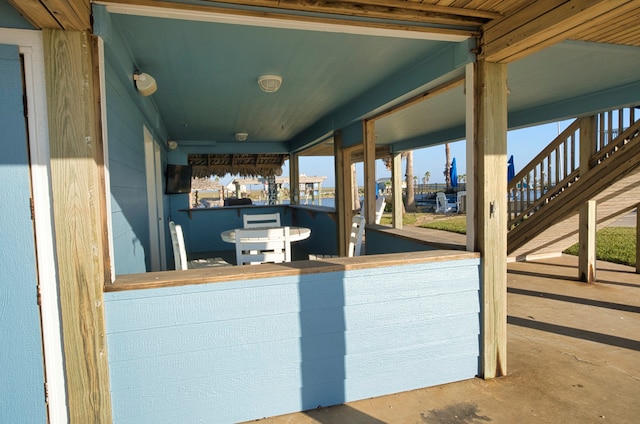 view of patio