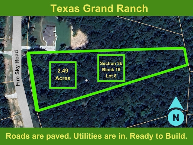 3B-15-8 Fire Sky Rd, Huntsville TX, 77340 land for sale