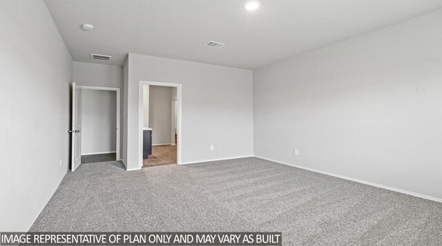 40746 Rosemary Rain, Magnolia, TX 77354 - unfurnished bedroom featuring carpet flooring, baseboards, and recessed lighting