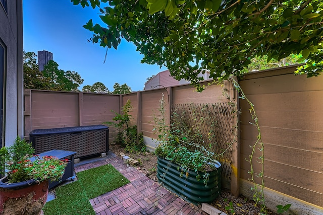 view of patio