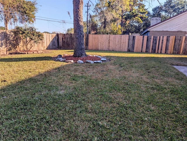 view of yard