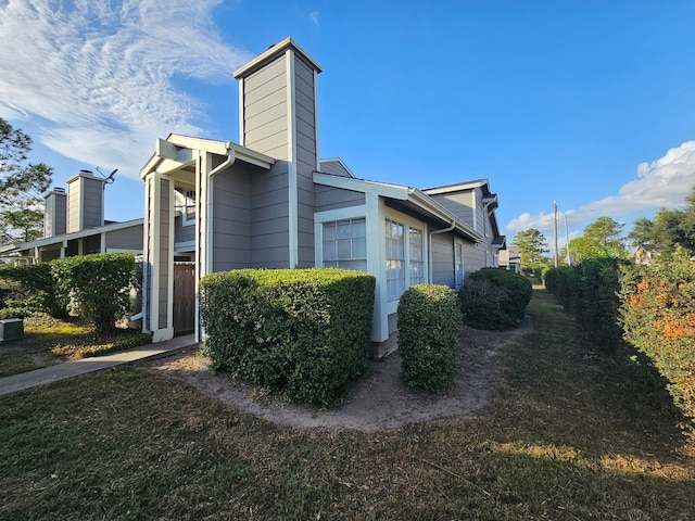 view of property exterior