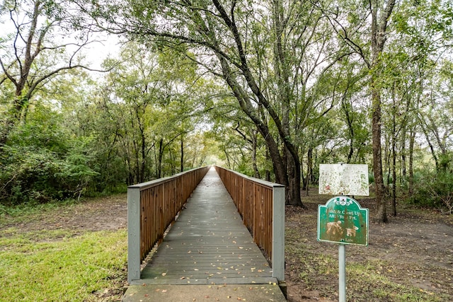 view of property's community