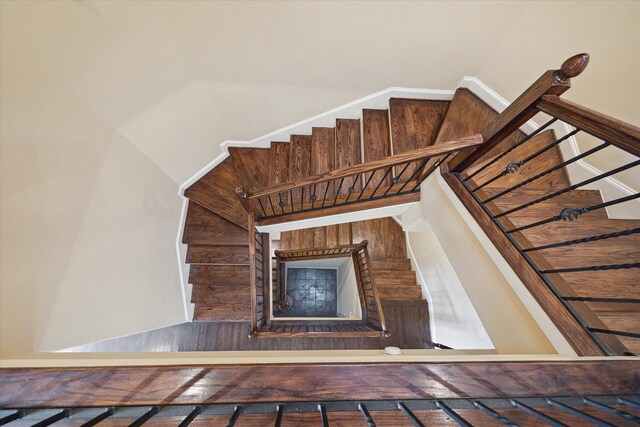 view of staircase