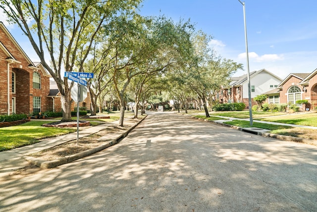 view of road