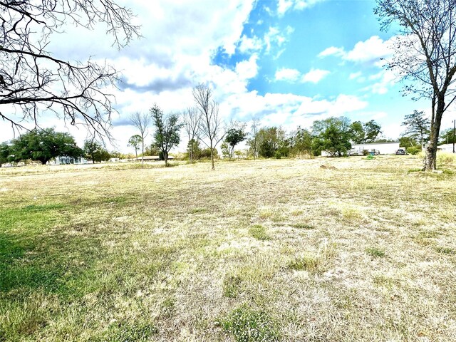 106 E Main St E, Wortham, TX 76693 - view of yard