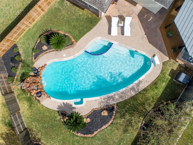 view of pool