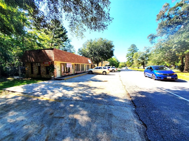 view of road