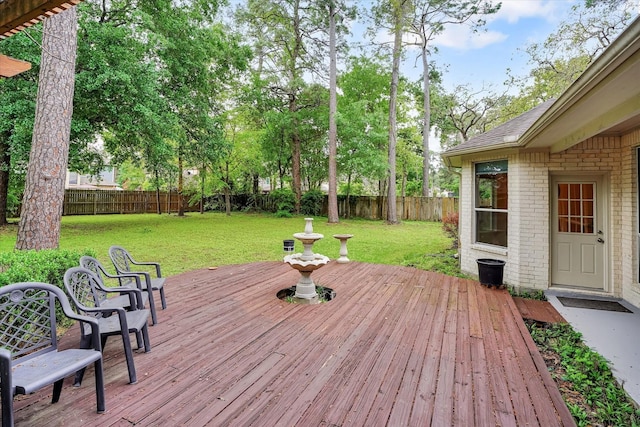 15420 Winterhaven Dr, Tomball, TX 77377 - view of deck