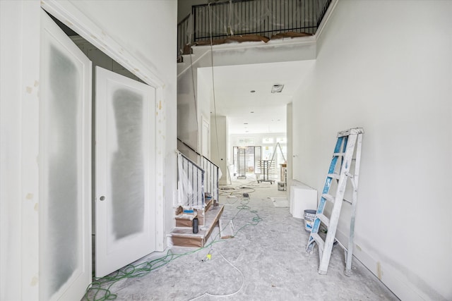 view of entrance foyer