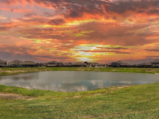 property view of water