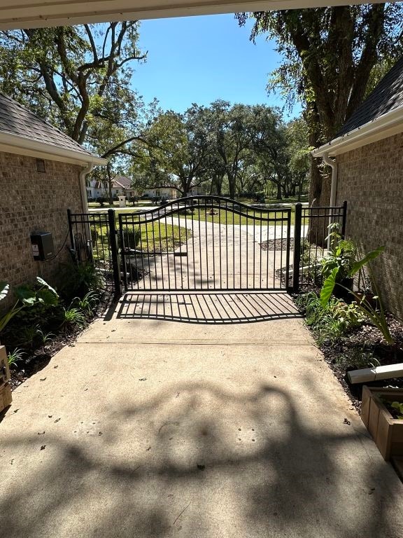 view of gate