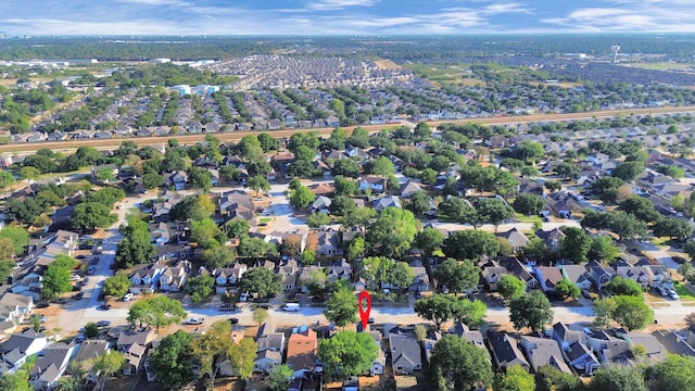 aerial view