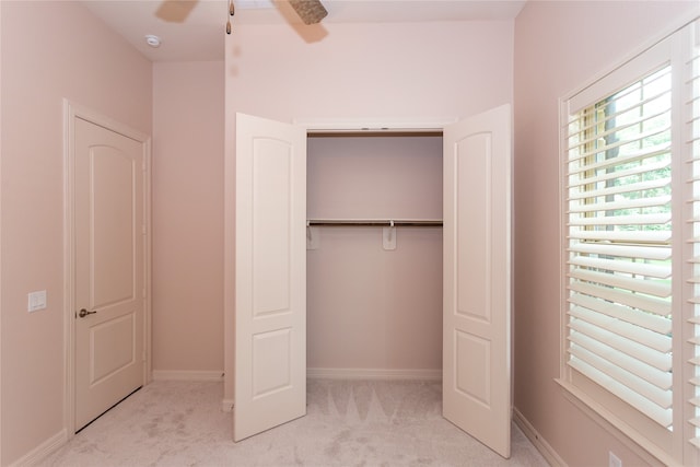 view of closet