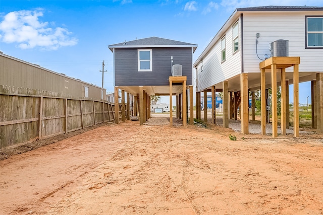 view of rear view of house