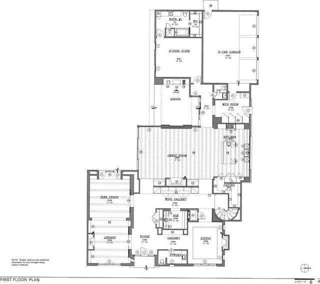 1944 Larchmont Rd, Houston, TX 77019 - home floor plan