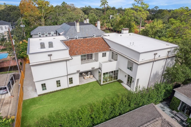 1944 Larchmont Rd, Houston, TX 77019 - bird's eye view