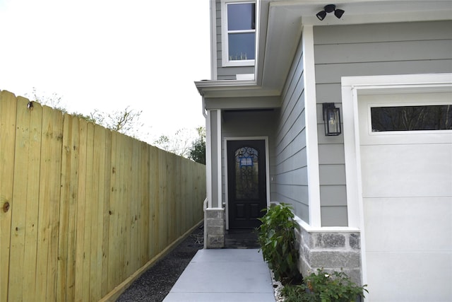 view of property entrance