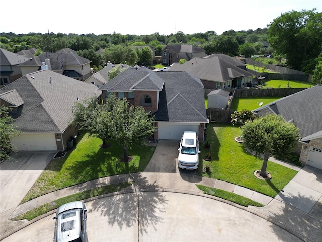 7915 Corrian Park Cir, Houston, TX 77040 - aerial perspective of suburban area