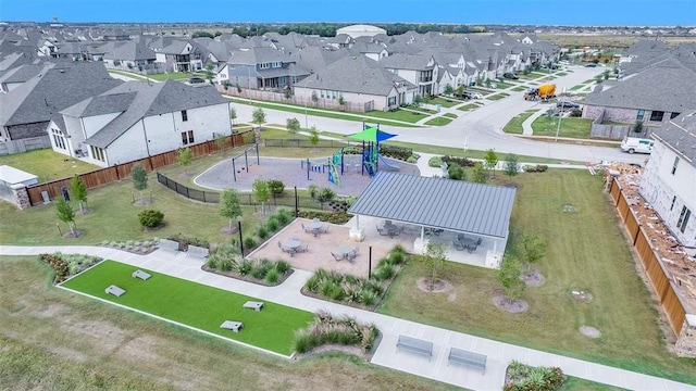 5310 Quartz Ranch Dr, Richmond, TX 77469 - bird's eye view featuring a residential view