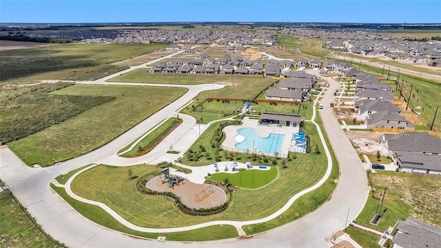 5310 Quartz Ranch Dr, Richmond, TX 77469 - birds eye view of property featuring a residential view